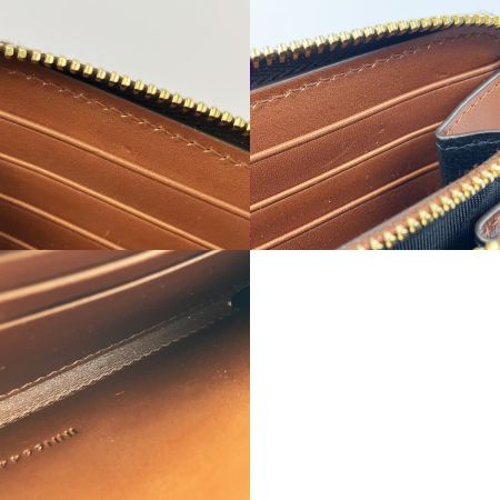  Yves Saint Laurent イブサンローラン ラウンドファスナー財布 664491 ブラウン