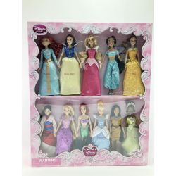 ▽▽  ディズニープリンセス デラックスドール ギフトセットコレクション11体セット Bランク