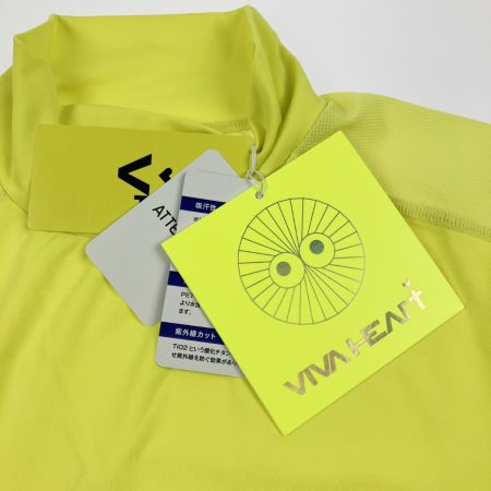  VIVA HEART レディース ゴルフウェア アンダーウェア MICATEX 冷感 メッシュ イエロー