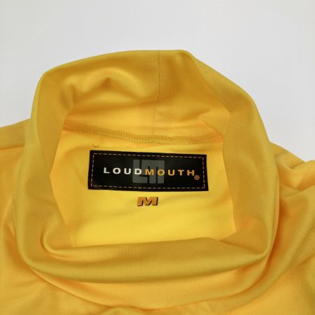  LOUDMOUTH ラウドマウスゴルフ レディース ゴルフウェア アンダーウェア 速乾 UV Mサイズ イエロー