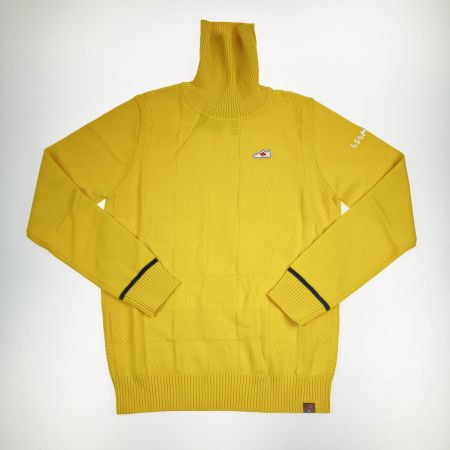  NEW BALANCE ニュー・バランス レディース ゴルフウェア タートルネック ニット 012-8274501 イエロー 開封未使用品