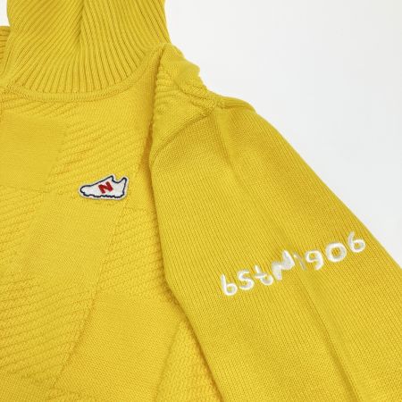  NEW BALANCE ニュー・バランス レディース ゴルフウェア タートルネック ニット 012-8274501 イエロー 開封未使用品