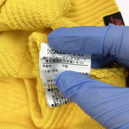  NEW BALANCE ニュー・バランス レディース ゴルフウェア タートルネック ニット 012-8274501 イエロー 開封未使用品