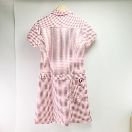  Munsingwear マンシングウェア レディース ギンガムチェック ワンピース ピンク 開封未使用品