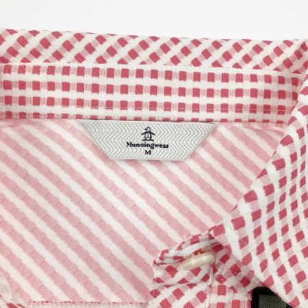  Munsingwear マンシングウェア レディース ギンガムチェック ワンピース ピンク 開封未使用品