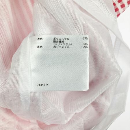  Munsingwear マンシングウェア レディース ギンガムチェック ワンピース ピンク 開封未使用品