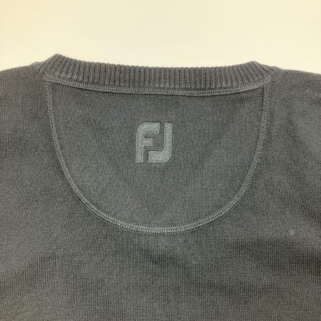   FJ メンズ ゴルフウェア サマーニット ベスト 吸汗速乾 FJ-S21-M02 ネイビー 開封未使用品