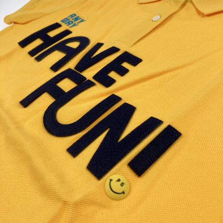  PEARLY GATES パーリーゲイツ レディース ゴルフウェア ロゴ ポロシャツ サイズ１ 055-8160302 イエロー 開封未使用品