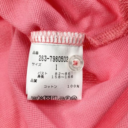  Jack Bunny!! ジャックバニー レディース ゴルフウェア サイズ １ 263-7960502 ピンク 開封未使用品
