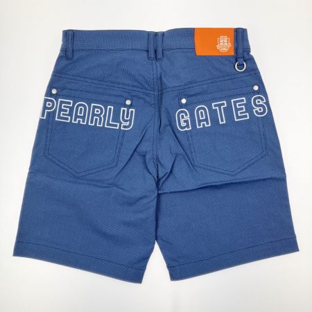  PEARLY GATES パーリーゲイツ レディース ゴルフウェア バックロゴ ハーフパンツ  ブルー 開封未使用品