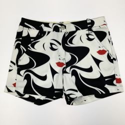 ▽▽ LOUDMOUTH ラウドマウスゴルフ レディース ゴルフウェア 女性柄ショートパンツ Lサイズ 778-350 Sランク