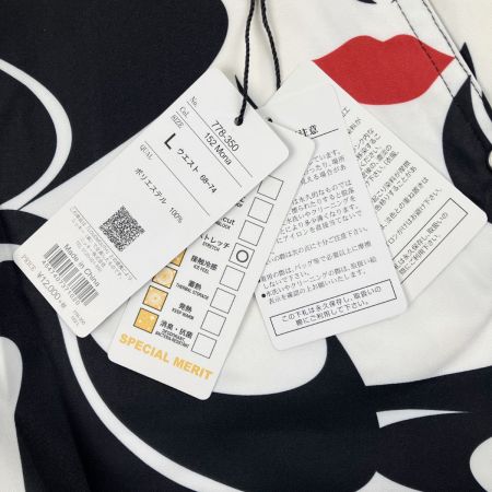  LOUDMOUTH ラウドマウスゴルフ レディース ゴルフウェア 女性柄ショートパンツ Lサイズ 778-350