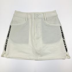 ▽▽ Jack Bunny!! ジャックバニー レディース ゴルフウェア ストレッチ デニムスカート 汚れ有 開封未使用品 Cランク