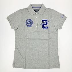 ▽▽ PEARLY GATES パーリーゲイツ レディース  ゴルフウェア ポロシャツ 055-8260802 グレー 開封未使用品 Sランク