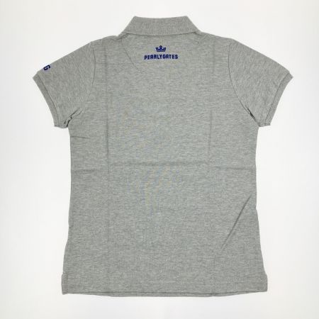  PEARLY GATES パーリーゲイツ レディース  ゴルフウェア ポロシャツ 055-8260802 グレー 開封未使用品