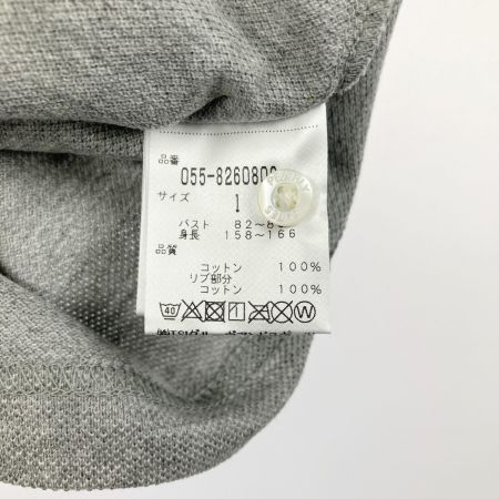  PEARLY GATES パーリーゲイツ レディース  ゴルフウェア ポロシャツ 055-8260802 グレー 開封未使用品