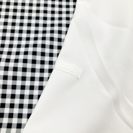  black&white ブラックアンドホワイト レディース ゴルフウェア ギンガムチェック トレーナー スウェット LL 開封未使用品