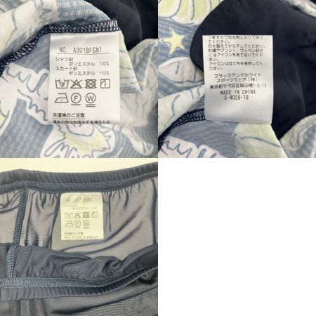  and per se アンパスィー ゴルフウェア ポロワンピース 貝殻モチーフ Mサイズ ネイビー 開封未使用品