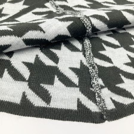  rienda suelta レディース ゴルフウェア ウールスカート 千鳥格子柄 Sサイズ ブラック 開封未使用品