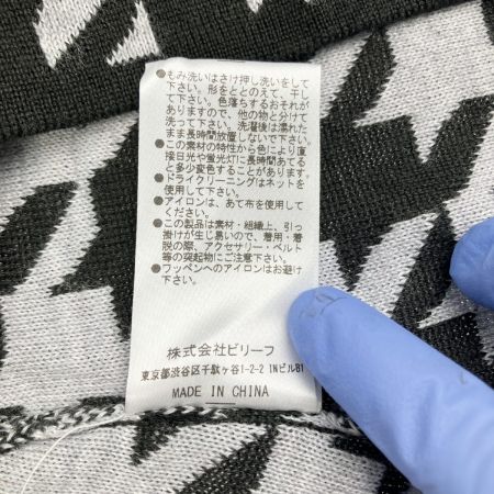  rienda suelta レディース ゴルフウェア ウールスカート 千鳥格子柄 Sサイズ ブラック 開封未使用品