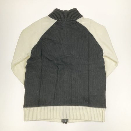  kiss on the green レディース ゴルフウェア ニット ブルゾン スマイルワッペン ブラック 開封未使用品