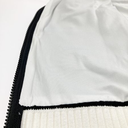  kiss on the green レディース ゴルフウェア ニット ブルゾン スマイルワッペン ブラック 開封未使用品