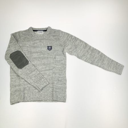  Jack Bunny!! ジャックバニー レディース ゴルフウェア ニット セーター ライトグレー 開封未使用品