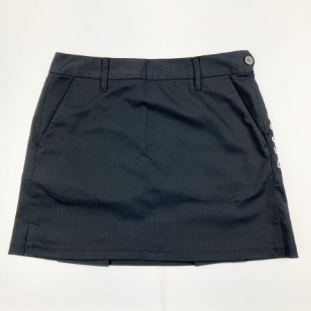  DESCENTE デサント ゴルフウェア サイドファスナープリーツ スカート M ブラック