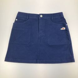 ▽▽ NEW BALANCE ニューバランスゴルフウェア ストレッチ スカート ネイビー Bランク