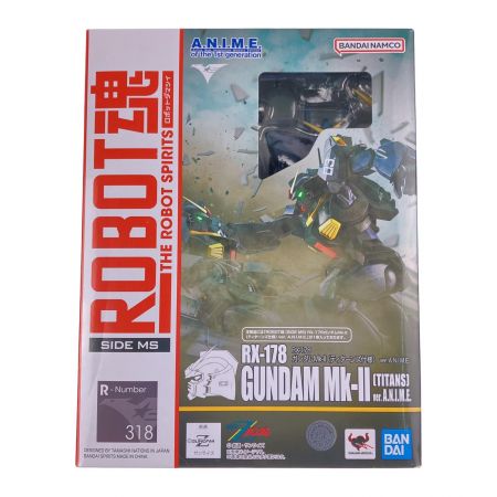  バンダイスピリッツ ROBOT魂〈SIDE MS〉 ガンダムMk-II（ティターンズ仕様） 未開封品