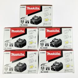 ▽▽ MAKITA マキタ リチウムイオンバッテリ 18V 5.0Ah 5個セット BL1850B Nランク