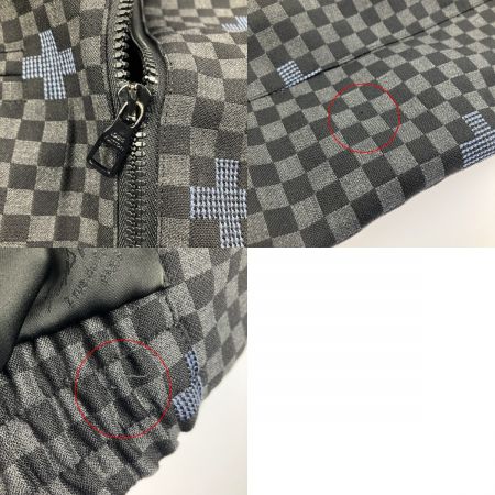  LOUIS VUITTON ルイヴィトン  Giubbotto Jet Pocket ダミエ クロス ジェットポケットジャンパー ジップアップブルゾン 1AHHBDW