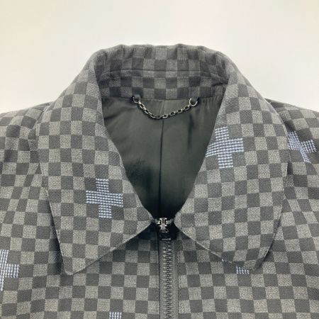  LOUIS VUITTON ルイヴィトン  Giubbotto Jet Pocket ダミエ クロス ジェットポケットジャンパー ジップアップブルゾン 1AHHBDW