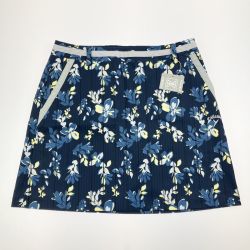 ▽▽ Callaway キャロウェイ レディース ゴルフウェア サイドファスナースカート 花柄 Lサイズ Sランク