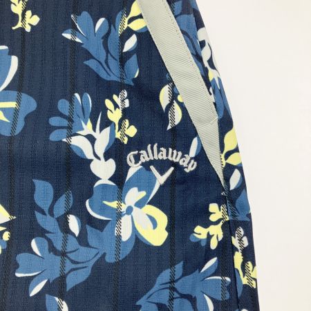  Callaway キャロウェイ レディース ゴルフウェア サイドファスナースカート 花柄 Lサイズ