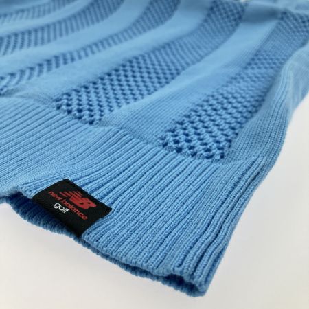  NEW BALANCE ニュー・バランス レディース ゴルフウェア サマーベスト Lサイズ スカイブルー 開封未使用品