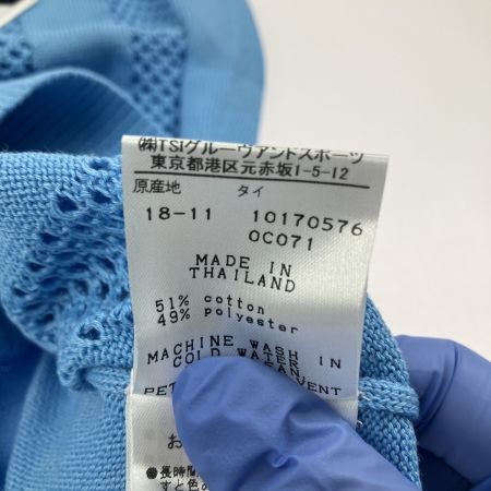  NEW BALANCE ニュー・バランス レディース ゴルフウェア サマーベスト Lサイズ スカイブルー 開封未使用品