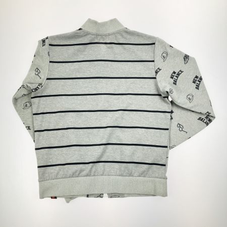  NEW BALANCE ニュー・バランス レディース ゴルフウェア Wジップジャケット スウェット L グレー