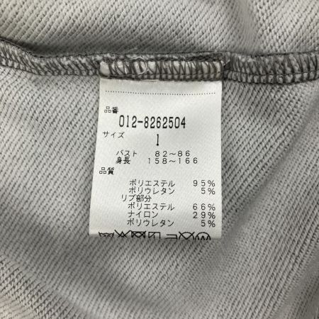  NEW BALANCE ニュー・バランス レディース ゴルフウェア Wジップジャケット スウェット L グレー