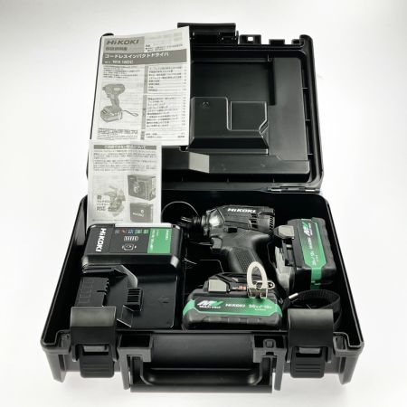  HiKOKI ハイコーキ インパクトドライバ WH18DC 2XPBZ 18V ブラック