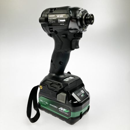  HiKOKI ハイコーキ インパクトドライバ WH18DC 2XPBZ 18V ブラック