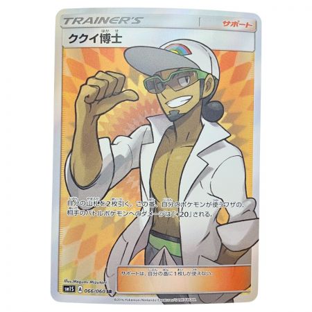   ポケモンカード ククイ博士 066/060SR ポケカ