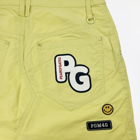  PEARLY GATES パーリーゲイツ レディース ゴルフウェア 紺ボーダーTシャツ イエロー スカートセット