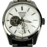 ▽▽ SEIKO セイコー プレザージュ 3DAYS メカニカル 自動巻き SARJ001 白練 Aランク