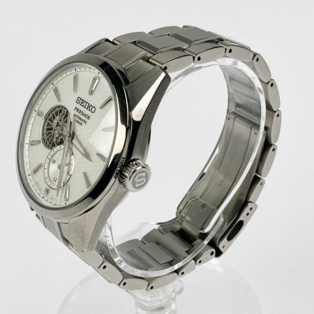  SEIKO セイコー プレザージュ 3DAYS メカニカル 自動巻き SARJ001 白練