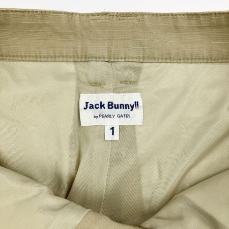  Jack Bunny!! ジャックバニー レディース ゴルフウェア インナーパンツ付 カーゴスカート 1 ベージュ