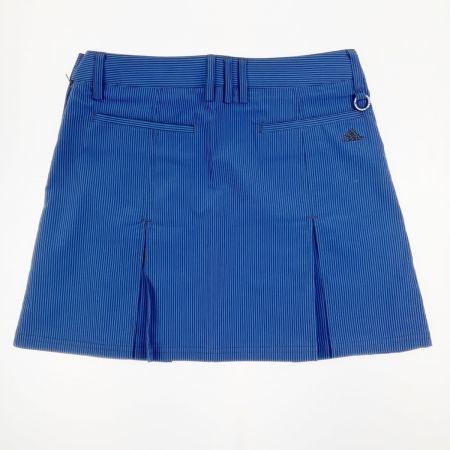  adidas アディダス レディース ゴルフウェア ストライプスカート ブルー