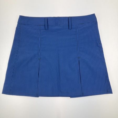  adidas アディダス レディース ゴルフウェア ストライプスカート ブルー