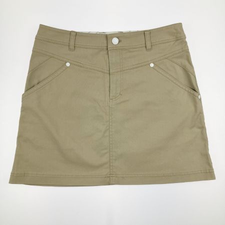  NEW BALANCE ニュー・バランス レディース ゴルフウェア ストレッチ 犬ワッペン付 スカート  ベージュ