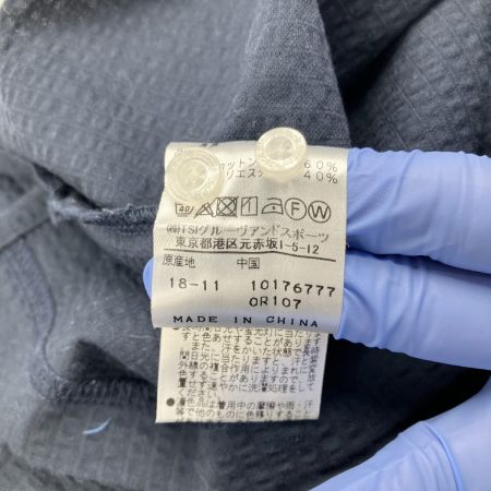  Jack Bunny!! ジャックバニー レディース ゴルフウェア ボタンダウン ポロシャツ ネイビー